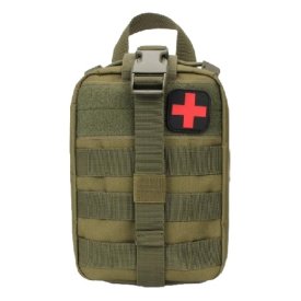 JB tactical - Apteczka taktyczna IFAK II NATO standard – zgodna z TCCC (17 elementów) - zielona